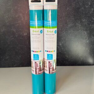 2 Rolls Cricut Premium Vinyl Summer Sampler Glossy Permanent – Free USA Shipping